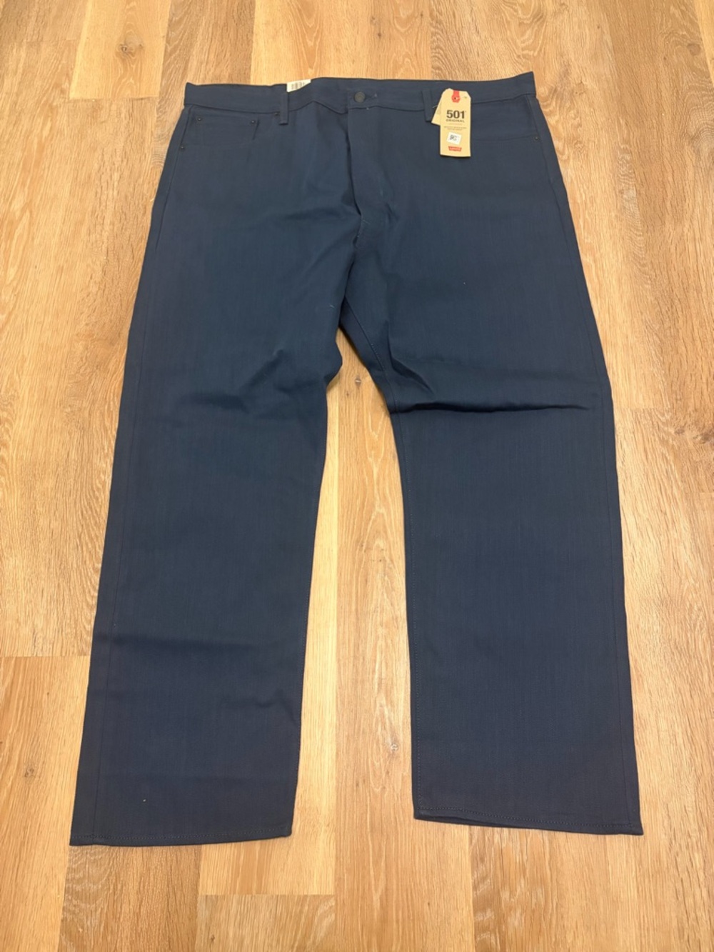 Levi's 501 Straight Leg Jeans in Dark Navy